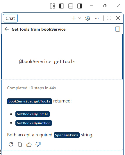 Visual Studio Code bookService