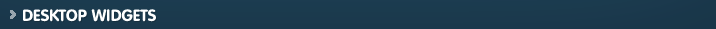 Desktop Widgets