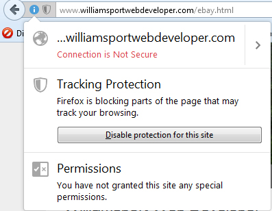 Firefox Tracking Protection