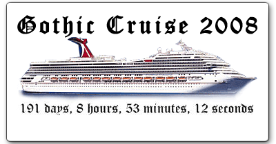 Gothic Cruise Countdown Widget