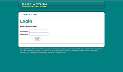 Case Action - custom ASP.NET web application