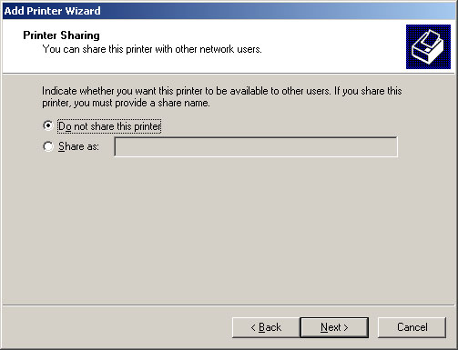 Printer Sharing