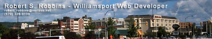 Robert S. Robbins - Williamsport Web Developer